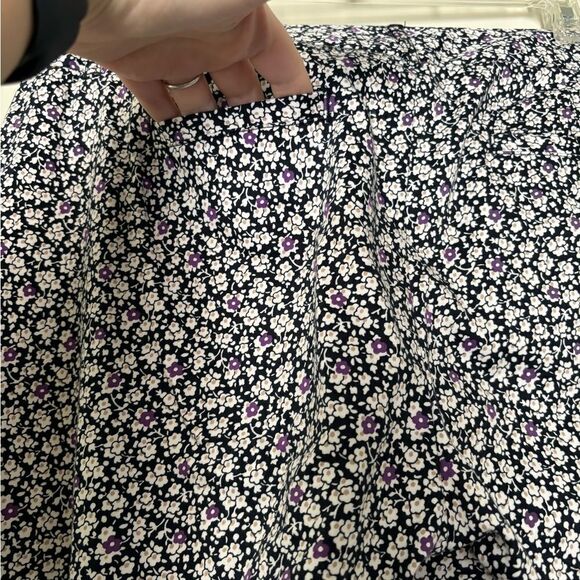 Woman's Brooks Brothers Natalie Fit SZ 6 Floral Office Pant Preppy Tapered Leg - Picture 5 of 7